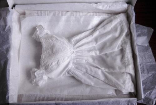 Wedding Veil / Christening Gown Acid-Free Storage Box and Acid-Free Tissue